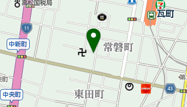 ナイスパーキング観光通136の地図画像