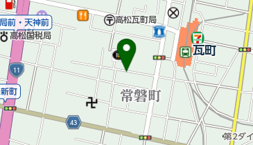 ナイスパーキング常磐町2丁目143の地図画像