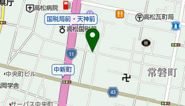 ナイスパーキング中新町 155の地図画像