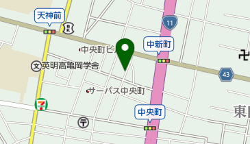 ナイスパーキング中央町 156の地図画像
