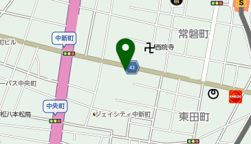 ナイスパーキング田町第3 165の地図画像
