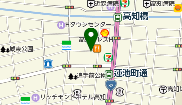 ナイスパーキング追手筋10の地図画像
