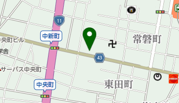 ナイスパーキング田町4の地図画像