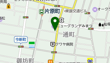 ナイスパーキング通町44の地図画像