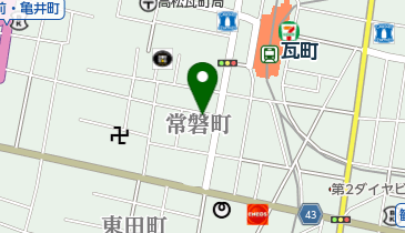 ナイスパーキング常磐町2丁目59の地図画像