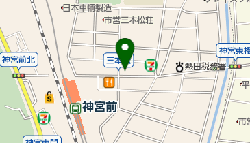 パークス スマート24 熱田神宮前の地図画像