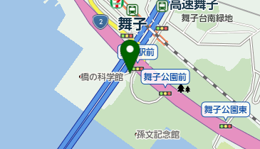 舞子公園駐車場の地図画像