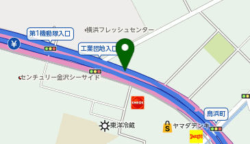 南部市場前B駐車場の地図画像