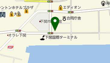 下関国際ターミナル駐車場の地図画像