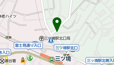 De smile24 笹野台第1駐車場の地図画像