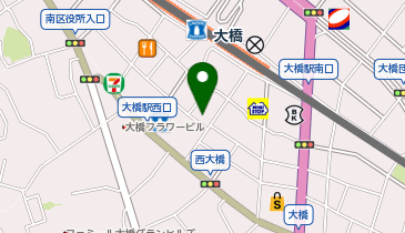 タイムパーク大橋駅前1丁目の地図画像