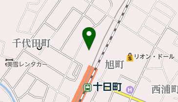 ほくほく線十日町駅高架下駐車場の地図画像