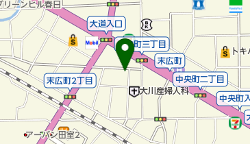 HMパーク末広町2丁目の地図画像