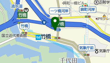 パレスサイドビル駐車場の地図画像