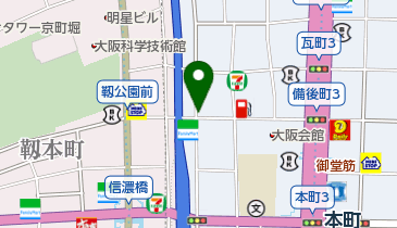 備後町4丁目パークの地図画像