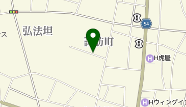 Co-Parking諏訪町の地図画像