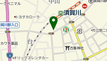 Co-Parking駅前の地図画像