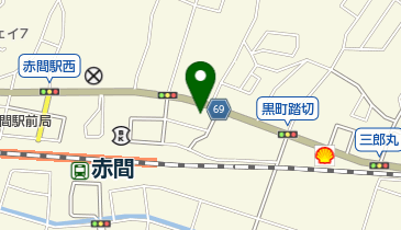 北口第一自動車駐車場の地図画像