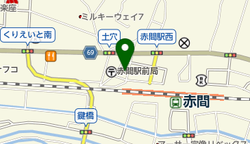 北口第三自動車駐車場の地図画像