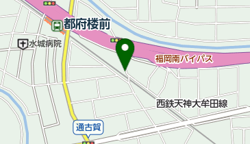 太宰府市通古賀コインパーキングの地図画像