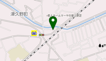 タイムパーキング津久野町3丁の地図画像