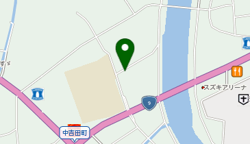 パーキング中吉田の地図画像