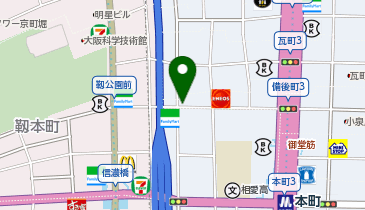 備後町4丁目パーキングの地図画像