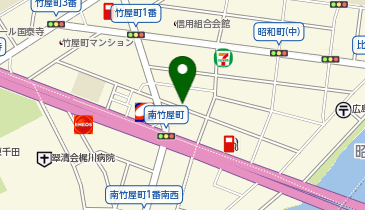 マツダパーク竹屋町の地図画像
