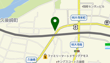 久後崎パーキングの地図画像