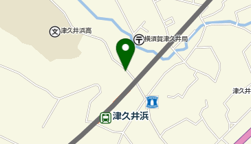 タイムパーキング津久井浜駅前の地図画像