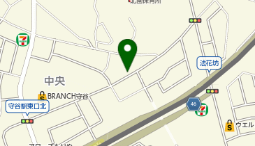 【スマホ決済専用】ScanPa守谷駅東口の地図画像