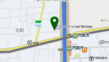 GOパーク門真元町の地図画像