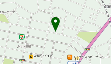 【QRコード決済専用】RISEパーキング二ツ木第1駐車場の地図画像