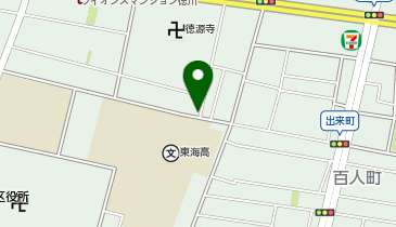 【キャッシュレス決済専用】YMパーク東海学園グラウンド横の地図画像