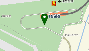 仙台空港駐車場1Aの地図画像