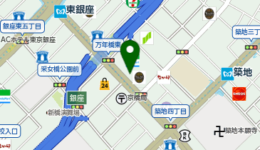 松竹スクエアパーキングの地図画像