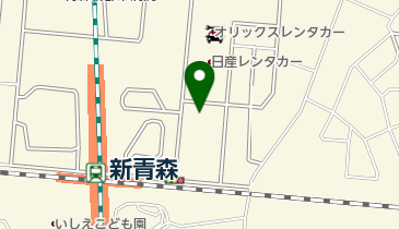 新青森駅前パーキングの地図画像