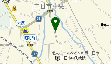 筑紫野市 二日市中央パーキングの地図画像