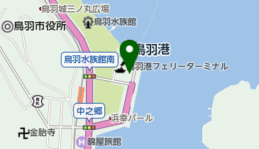 鳥羽ターミナル駐車場の地図画像