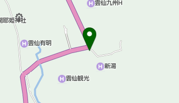 新湯駐車場の地図画像