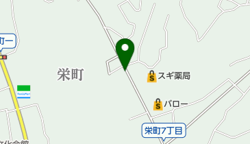 やきもの散歩道大駐車場の地図画像