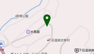 下呂市営合掌村駐車場の地図画像