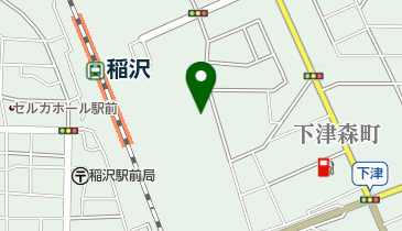 稲沢駅東口 時間貸駐車場の地図画像