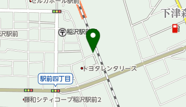 稲沢駅西口 時間貸駐車場の地図画像