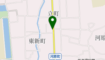 篠山市立町駐車場の地図画像