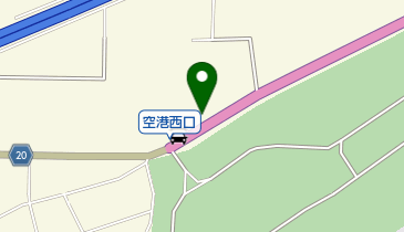 小松空港 国際線P1の地図画像