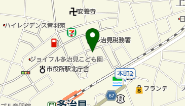 多治見駅北口 時間貸駐車場の地図画像