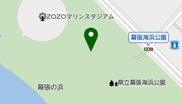 海浜公園(F)駐車場の地図画像