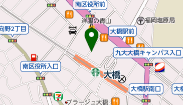 ハーベスト大橋パーキングの地図画像