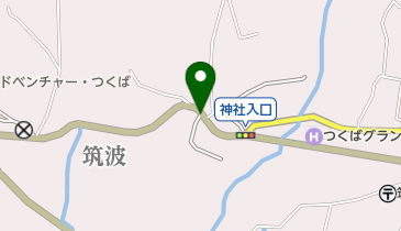 筑波山 市営第4駐車場の地図画像